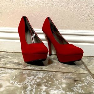Mossimo Red Platform Heels